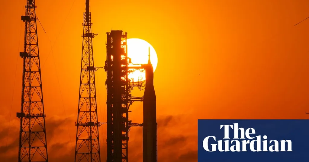 Florida space coast cities abuzz before Nasa's Artemis launch: 'At the doorstep of the future'