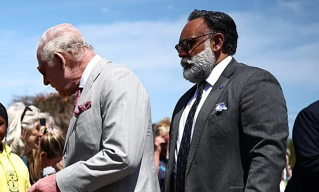King Charles's mysterious bearded bodyguard retires after US tour