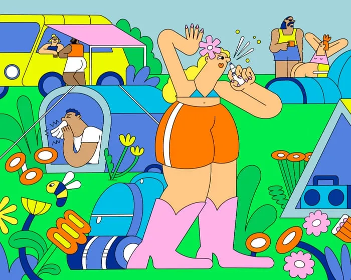 From a solar shower to nasal sprays: festival veterans on the things they can't live without
