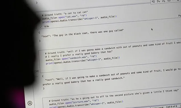 Researchers say an AI-powered transcription tool used in hospitals...