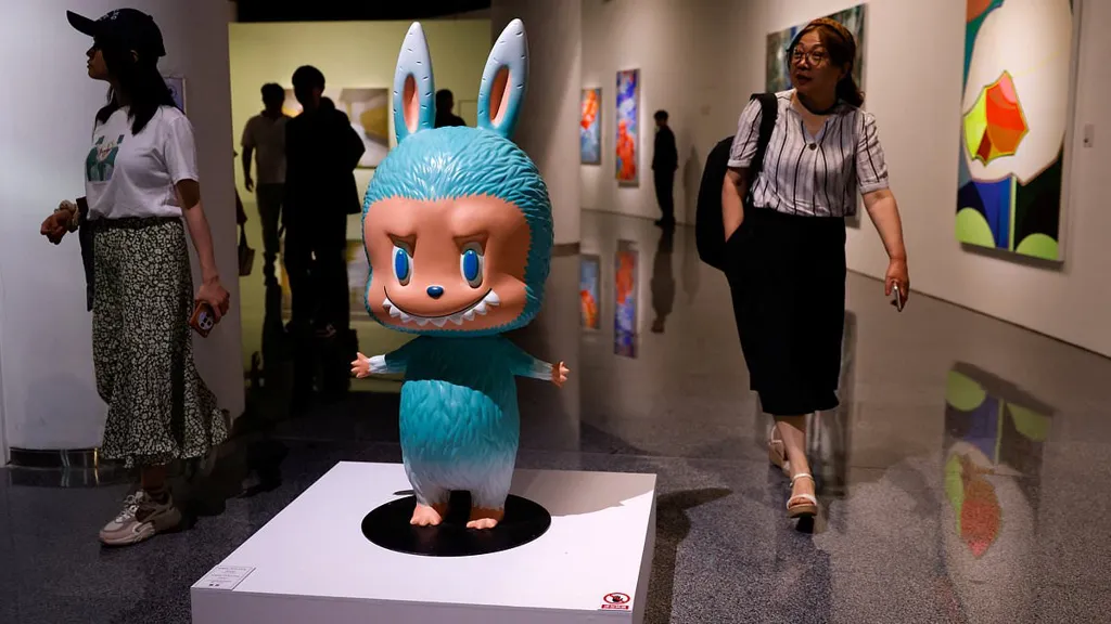 The eye-watering price a rare Labubu doll sold for at auction