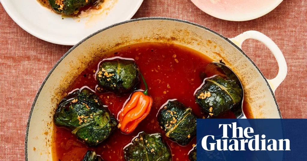 Ixta Belfrage's recipes for charutos with spicy tomato broth, and guava, curry and chilli meatballs