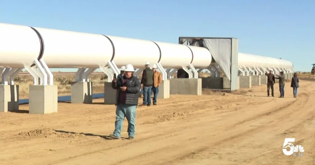 Transformative innovation: Hyperloop testing facility coming together in Pueblo