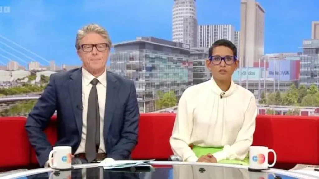 Naga Munchetty takes cheeky swipe at Saturday Kitchen host