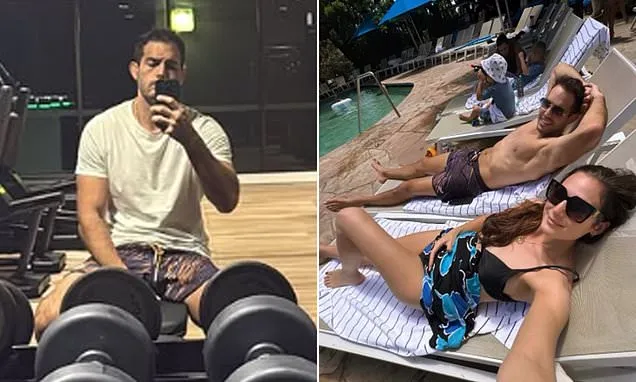 Jeremy Parisi awaits I'm A Celeb star Kelly Brook's exit in Australia