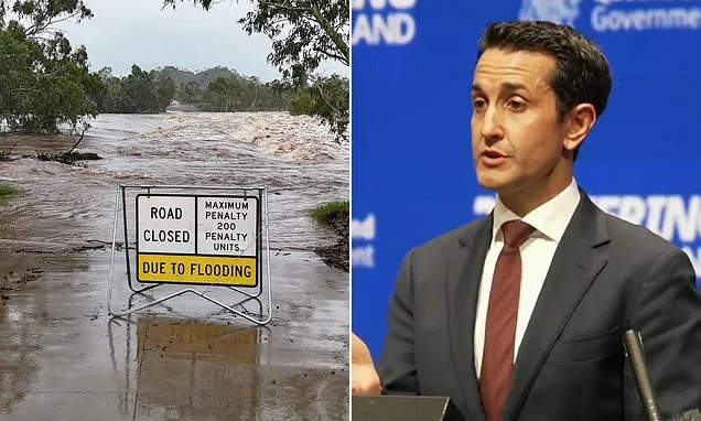 Queensland premier rages at 'low life' thief as cyclone looms
