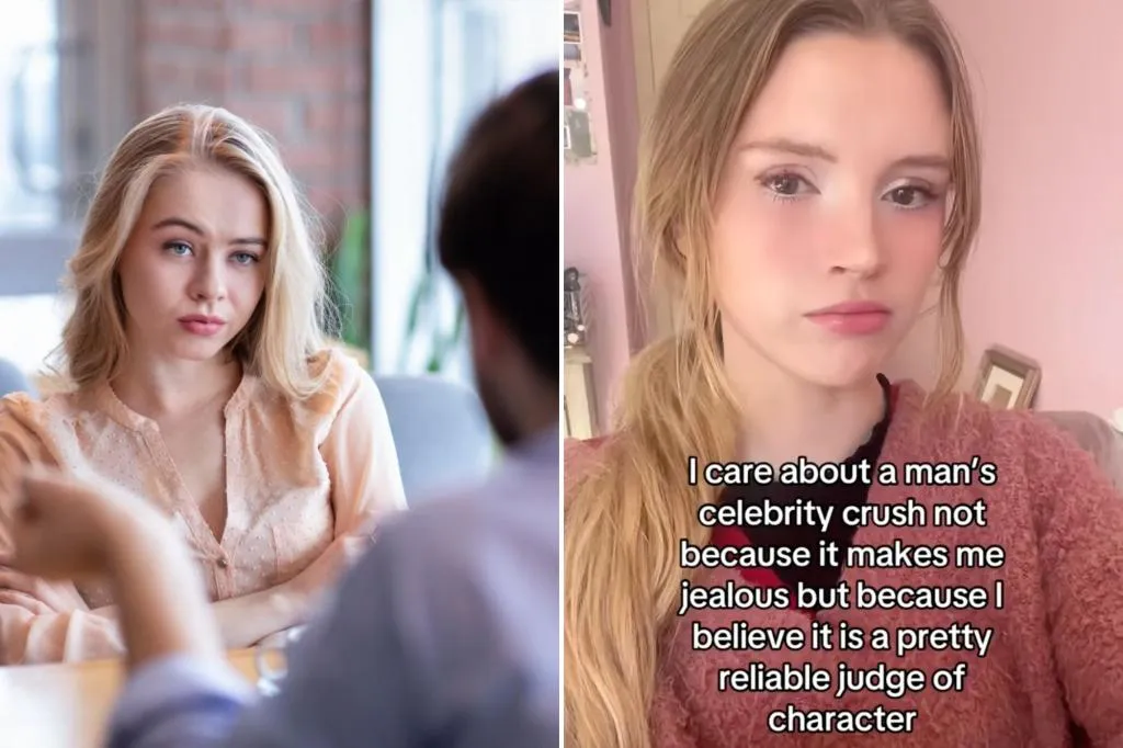 Women are rejecting dates based who a man's celebrity crush is:...