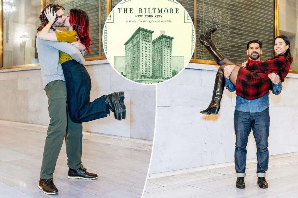 Exclusive | New York's couples are going wild for Grand Central's hidden...