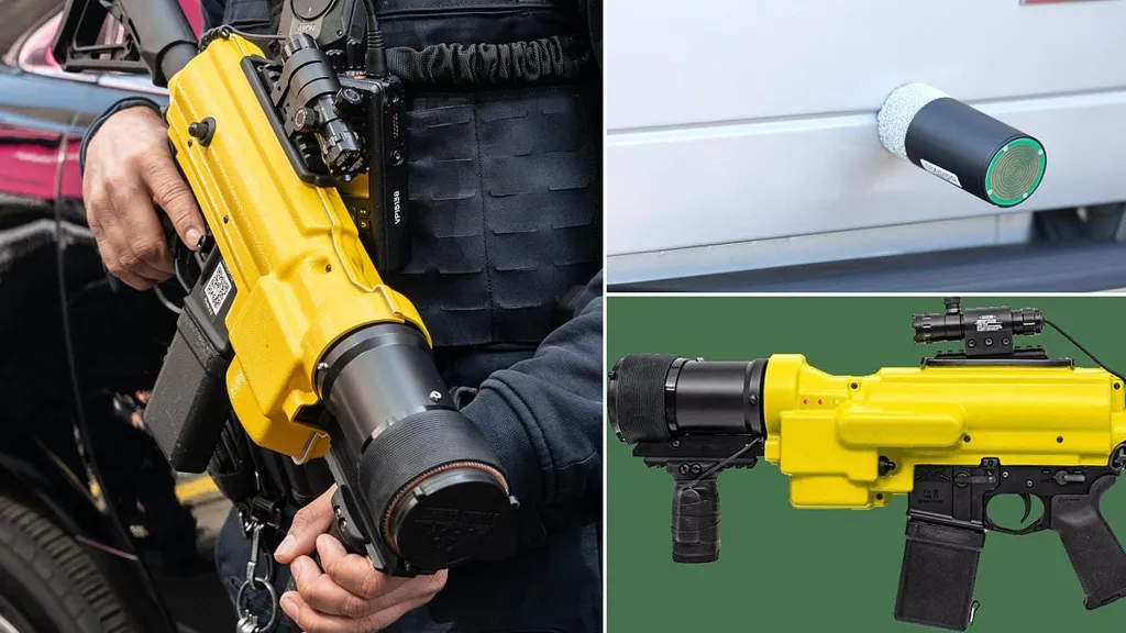 Police get rifles to fire sticky tracking devices onto fleeing cars