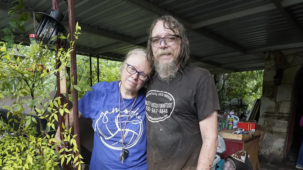 Texas couple details their miraculous escape from floods