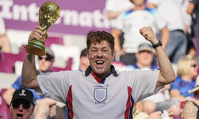 Viral England fan opens up on selling house to fund World Cup trip