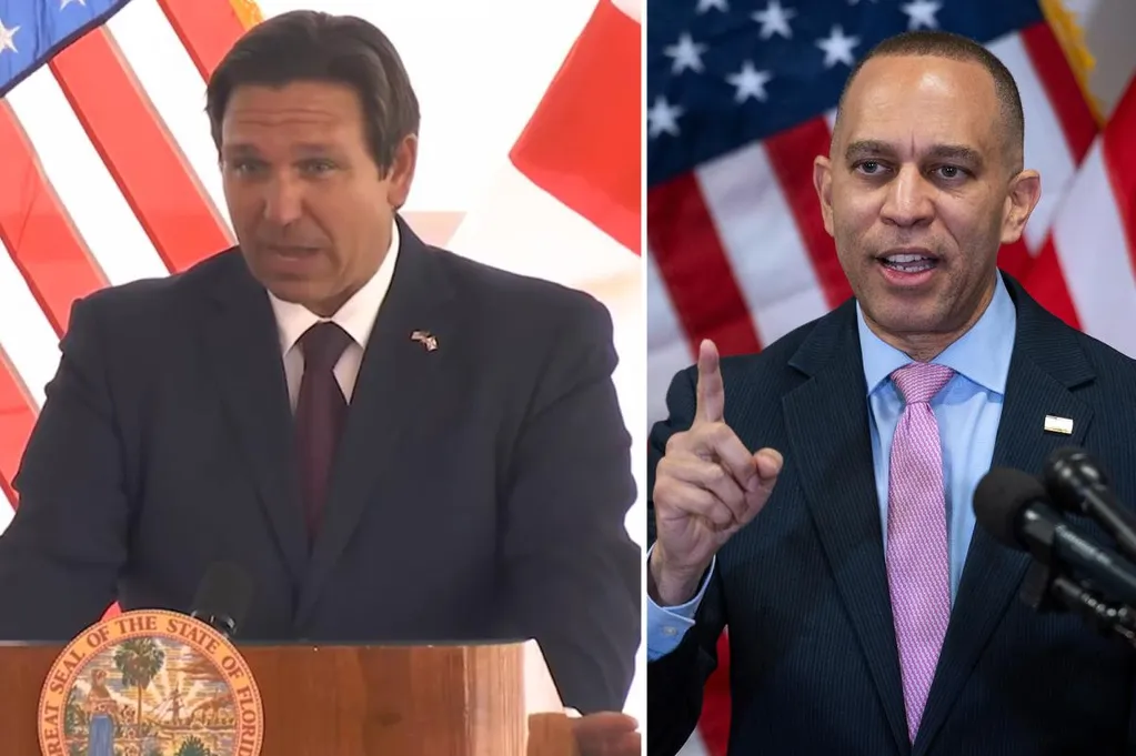 DeSantis says he's taking up Jeffries' invitation to 'F around and find out' on Florida redistricting effort