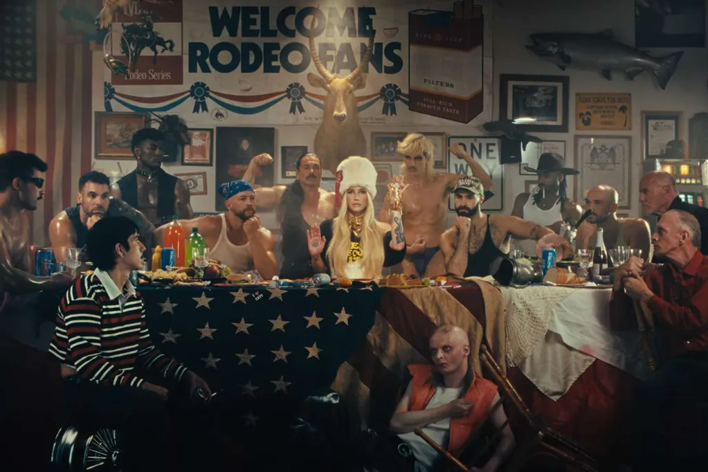 Kesha Throws a Last Supper-Themed Sex Party and Breastfeeds a Man in NSFW 'Boy Crazy' Music Video