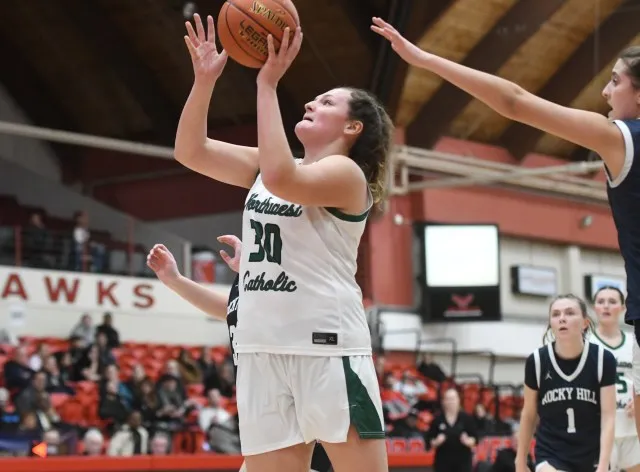 This CT girls basketball team won three state titles but not a conference title - until Monday