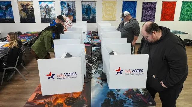 Trump's redistricting revenge push faces test in Indiana
