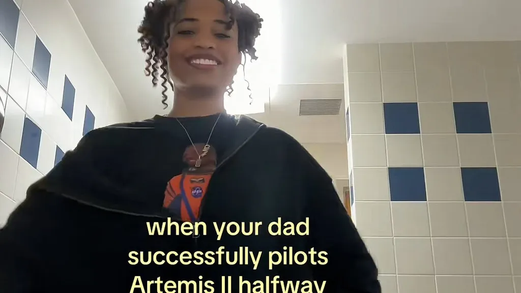 NASA Artemis II pilot Victor Glover's daughter goes viral on TikTok