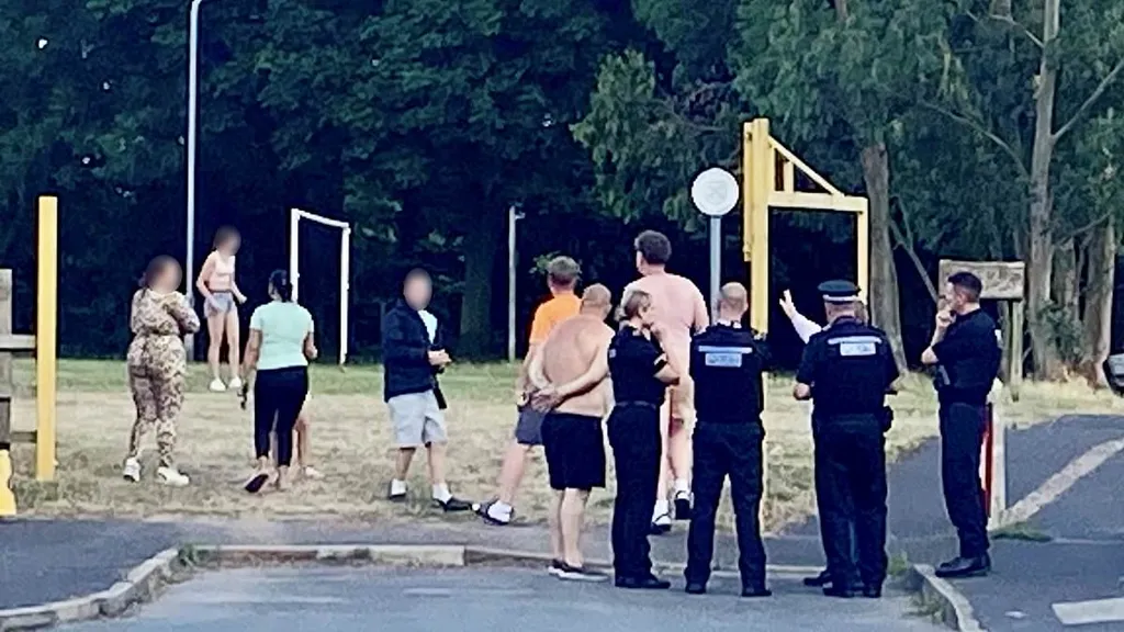 Travellers terrorised families and threatened to burn down homes