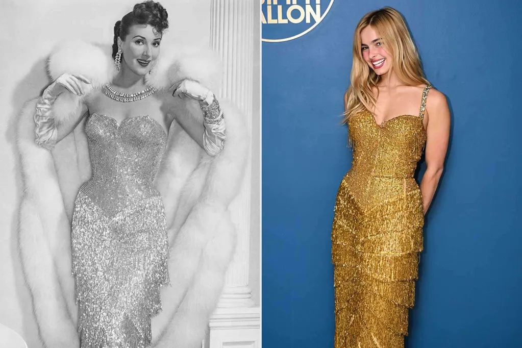 Addison Rae Glitters in a Vintage Gown First Worn by an Iconic '50s Showgirl