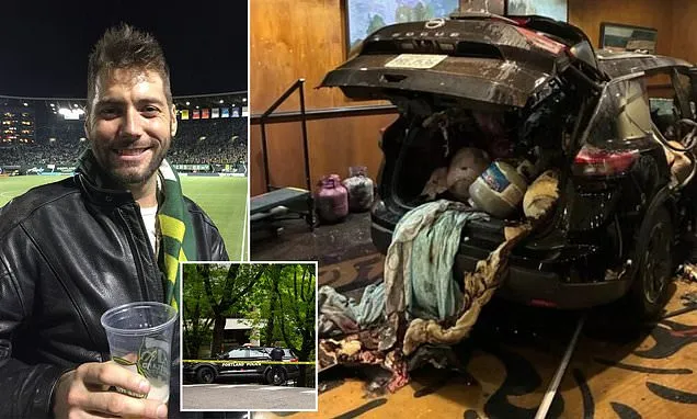 Fired bartender obsessed with club drove explosive car through door