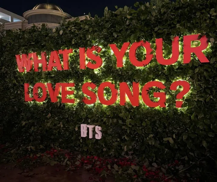 BTS ARIRANG Promo #WhatIsYourLoveSong? Hits Seoul, London, NY, And LA