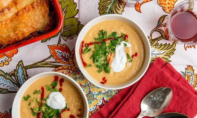 Warm up with creamy rutabaga, parsnip and cheddar soup