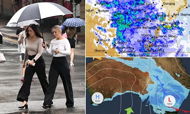 Rain bomb strikes Australia's east coast - with the worst yet to come