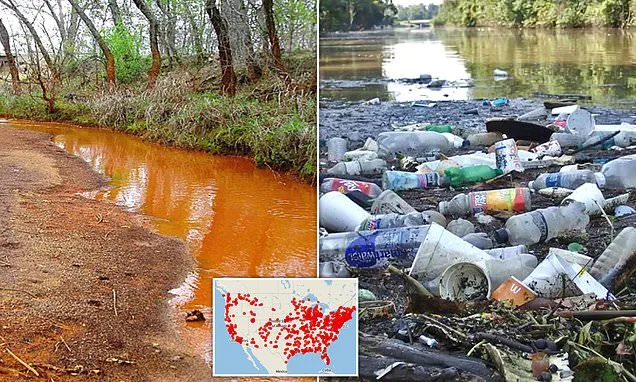 Alarming map reveals 20 million Americans living near toxic sites