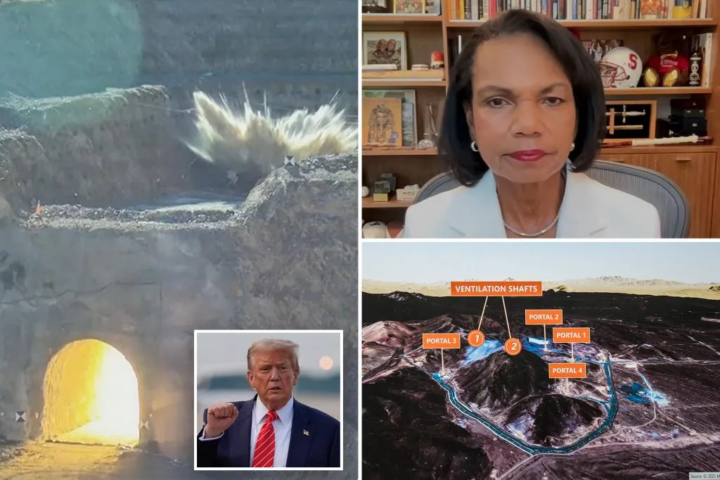 Ex-Secretary of State Condoleezza Rice calls US strikes on Iran a...