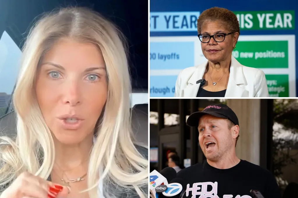 Glamorous political commentator who backs Spencer Pratt for LA mayor reveals 'insane' plot to vote for Karen Bass