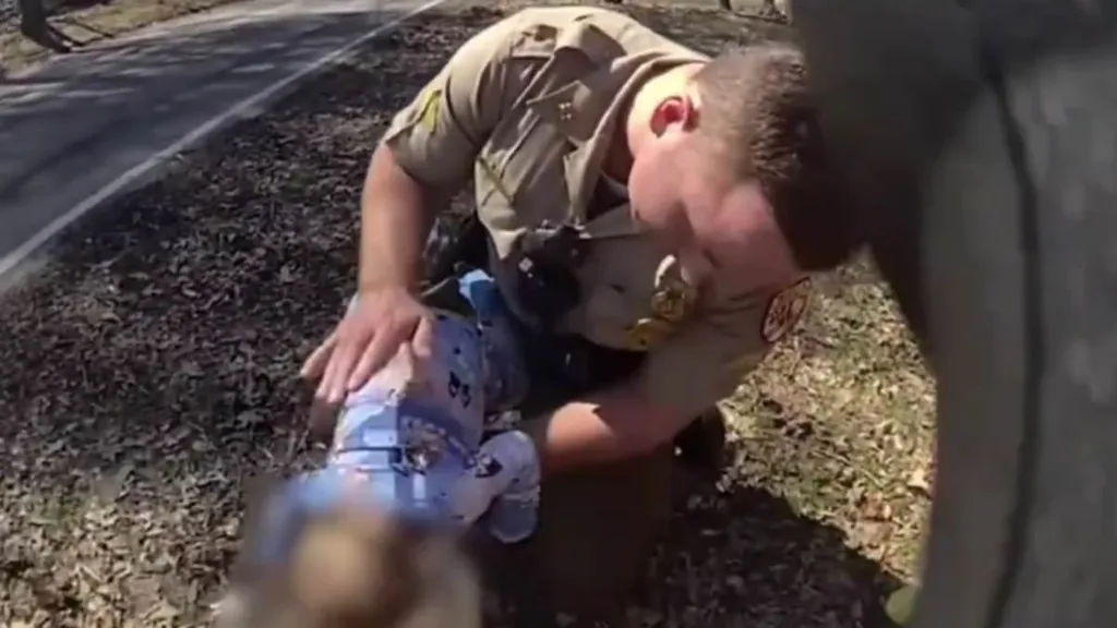 Bodycam footage shows two Maryland State Troopers saving choking baby