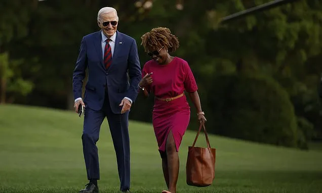 Karine Jean-Pierre shares why Biden left her 'enraged and heartbroken'
