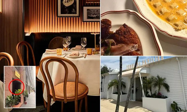 The secret 'underground' Italian restaurant hidden in Sydney