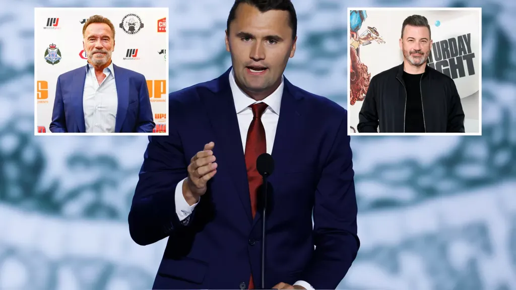 Celebrities react to Charlie Kirk death