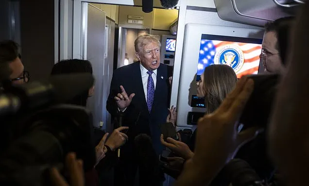 Trump's blistering insult to reporter who questioned his MRI results