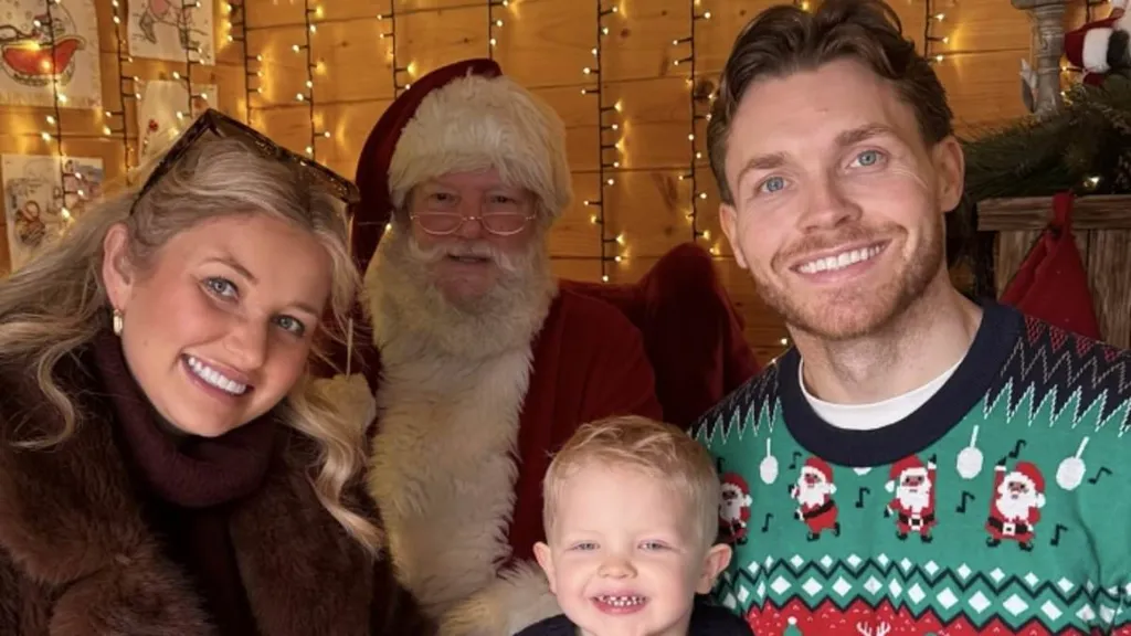 Pregnant Amy Hart says son Stanley has named her unborn baby