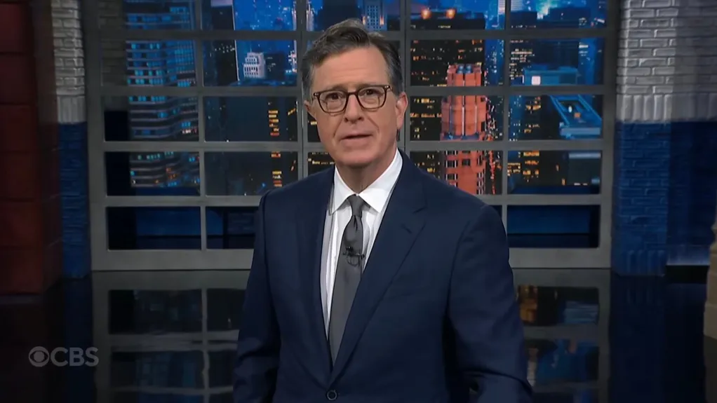 Stephen Colbert Chides Trump for Firing the Messenger (Again)