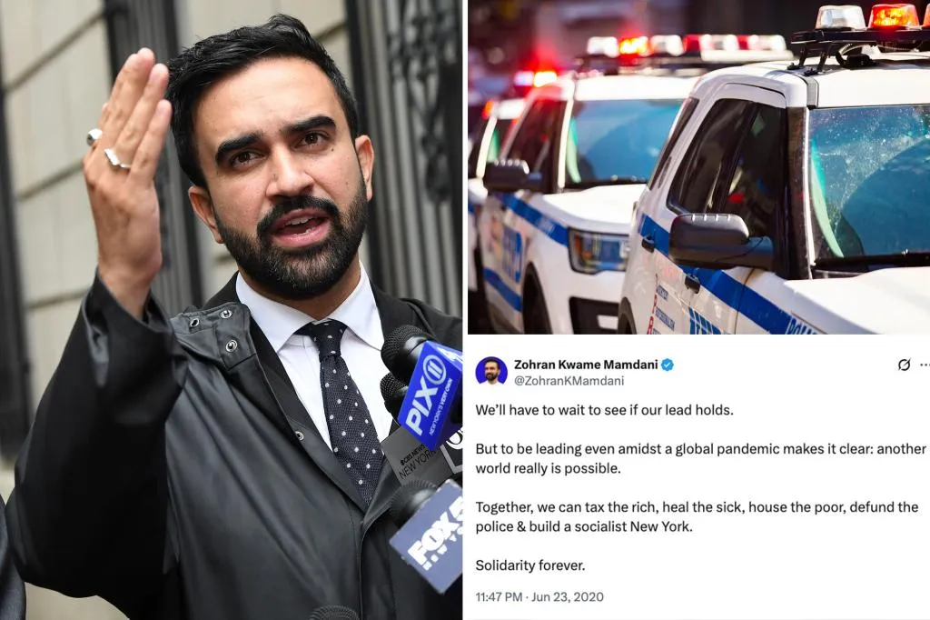 Despite Zohran Mamdani's past anti-cop stance, socialist still...