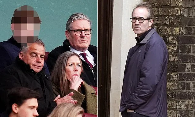 Top financial crime lawyer arrives at Peter Mandelson's house