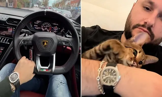 Rolex-wearing Albanian burglar flaunts £185,000 Lamborghini